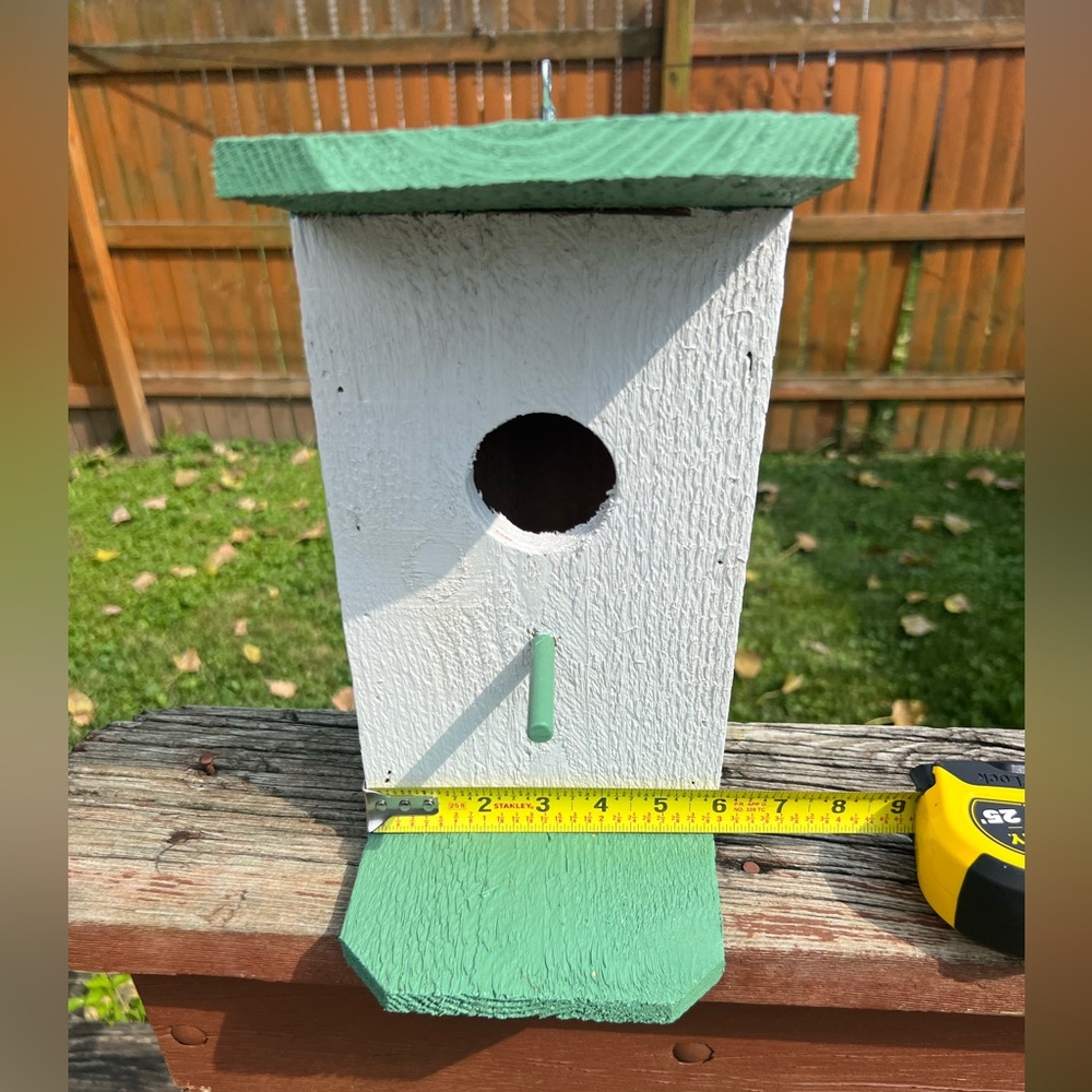 Hand Crafted Wooden Birdhouse - Picture 7 of 8